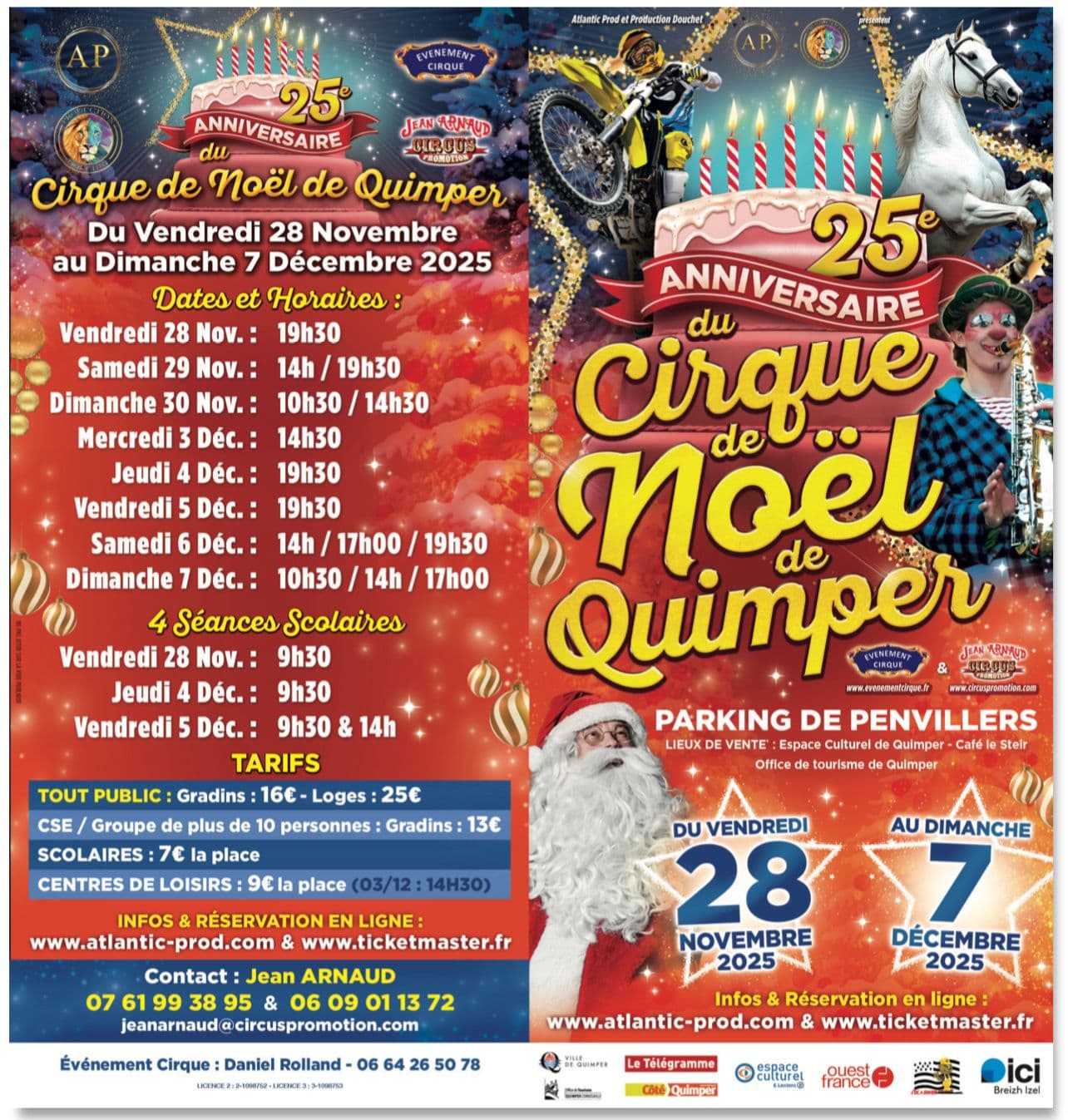 Cirque de Noël Quimper 2
